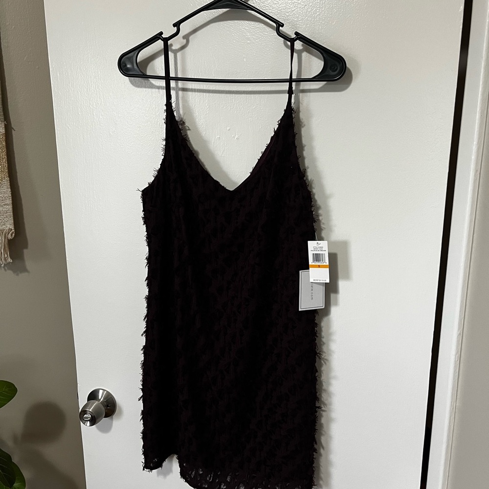 1 State Moody Hues V-Neck dress